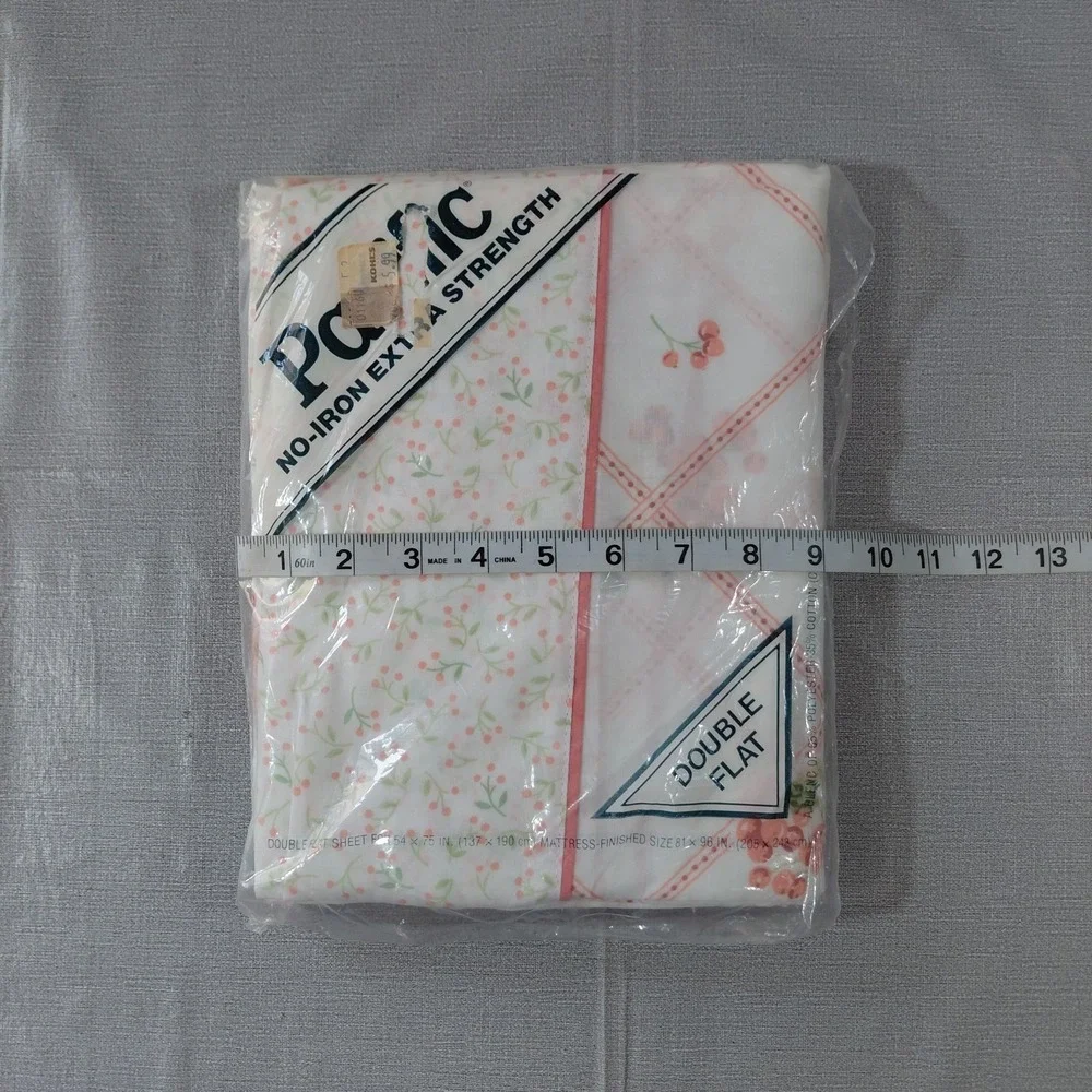 Pacific No Iron Double Flat Sheet 81